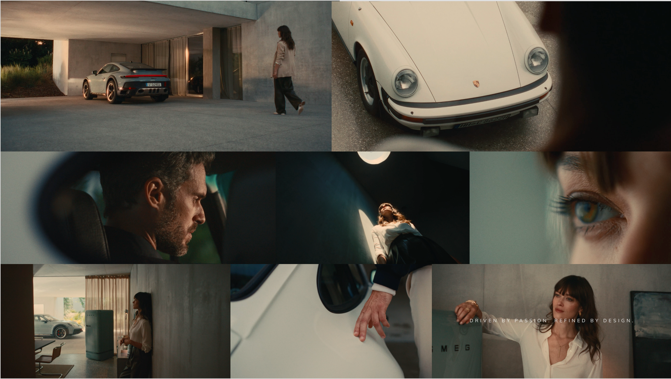 Porsche × SMEG visual world editions