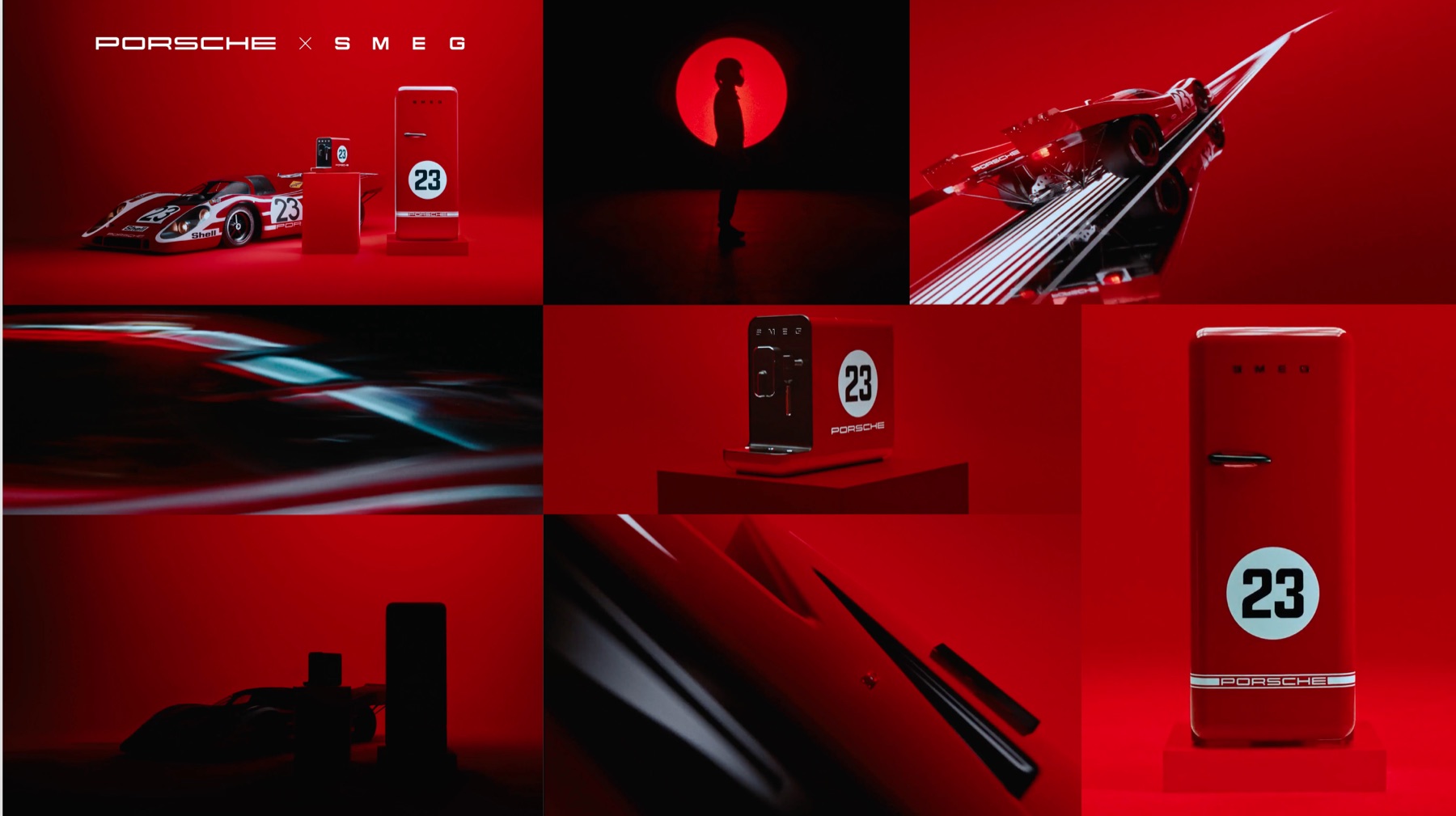 Porsche × SMEG visual world